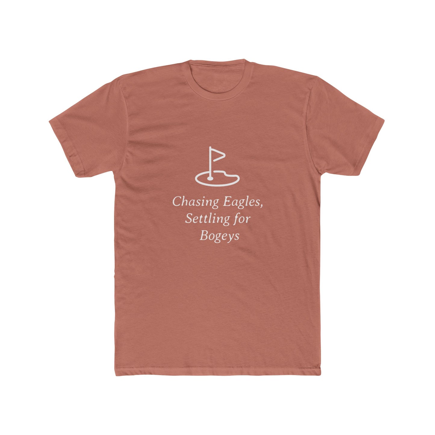 Chasing Eagles Catching Birdies Funny Golf T-Shirt