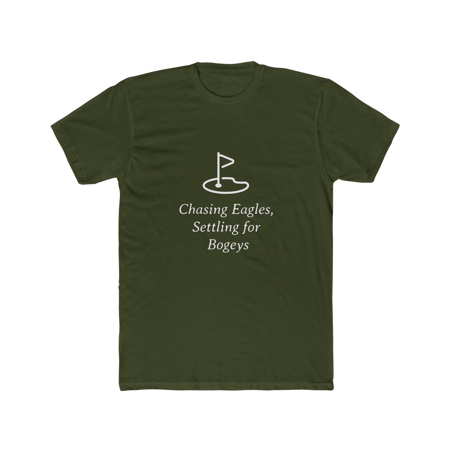 Chasing Eagles Catching Birdies Funny Golf T-Shirt