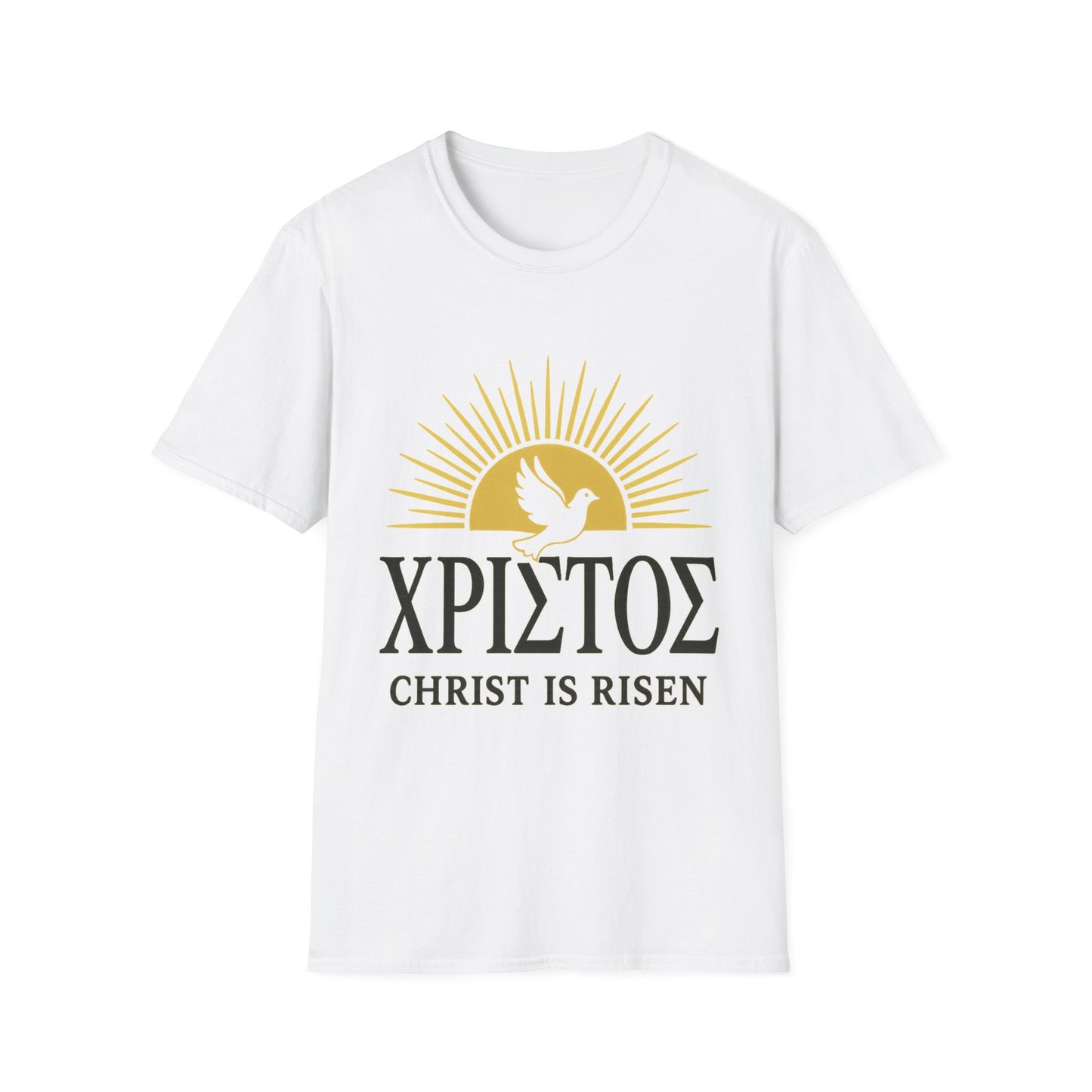 Christ Is Risen (Greek Word for Christ) Easter Resurrection T-Shirt