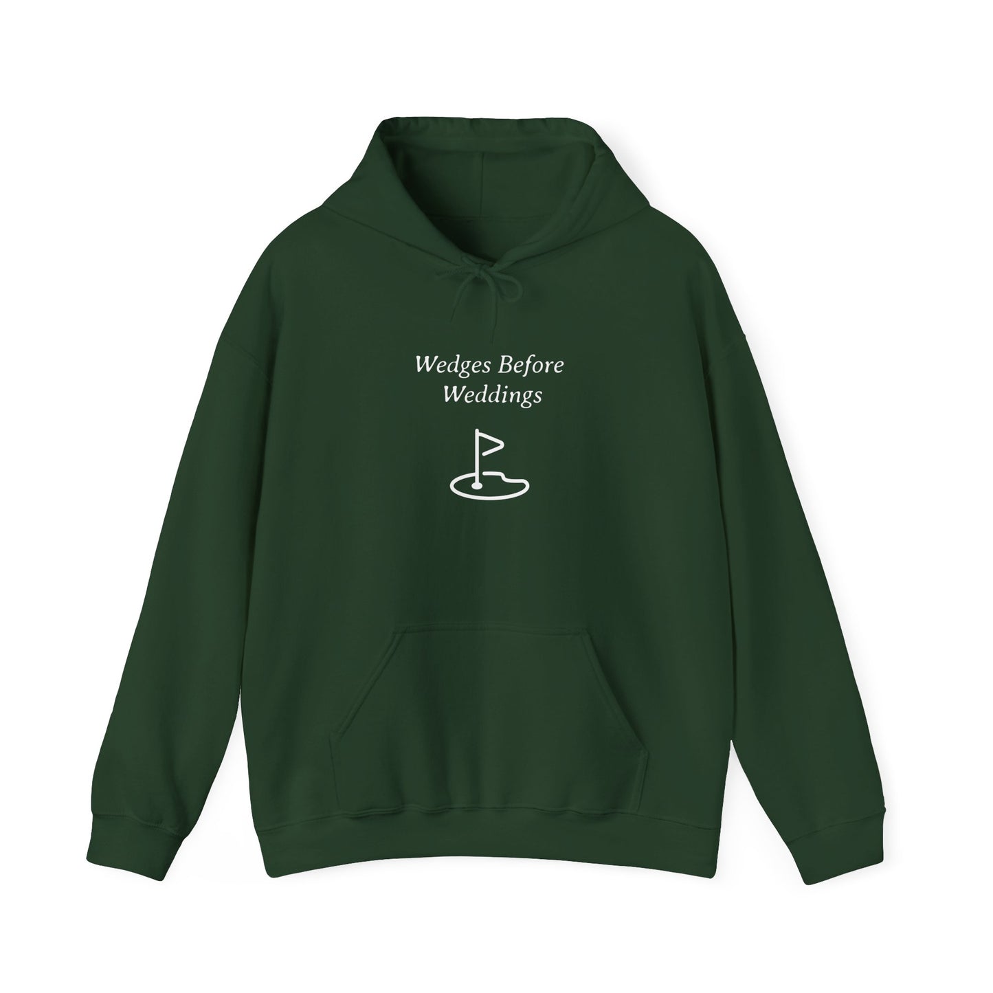 Wedges Before Weddings Funny Golf Hoodie