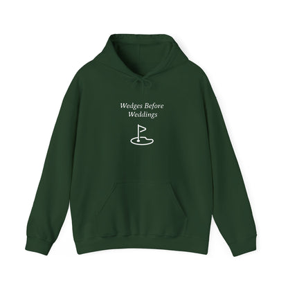 Wedges Before Weddings Funny Golf Hoodie