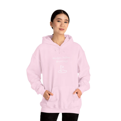 Wedges Before Weddings Funny Golf Hoodie