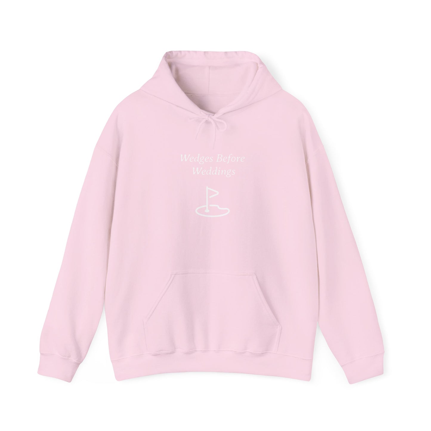Wedges Before Weddings Funny Golf Hoodie