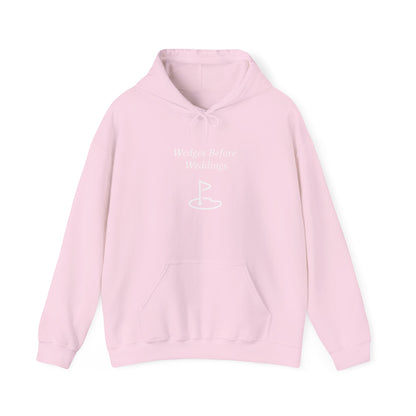 Wedges Before Weddings Funny Golf Hoodie
