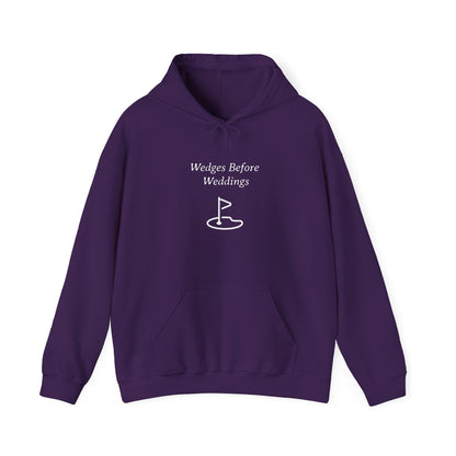 Wedges Before Weddings Funny Golf Hoodie