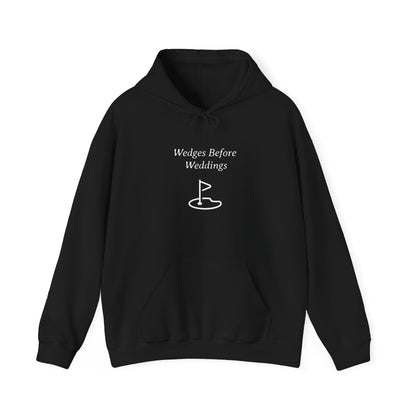 Wedges Before Weddings Funny Golf Hoodie