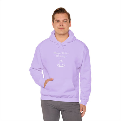 Wedges Before Weddings Funny Golf Hoodie
