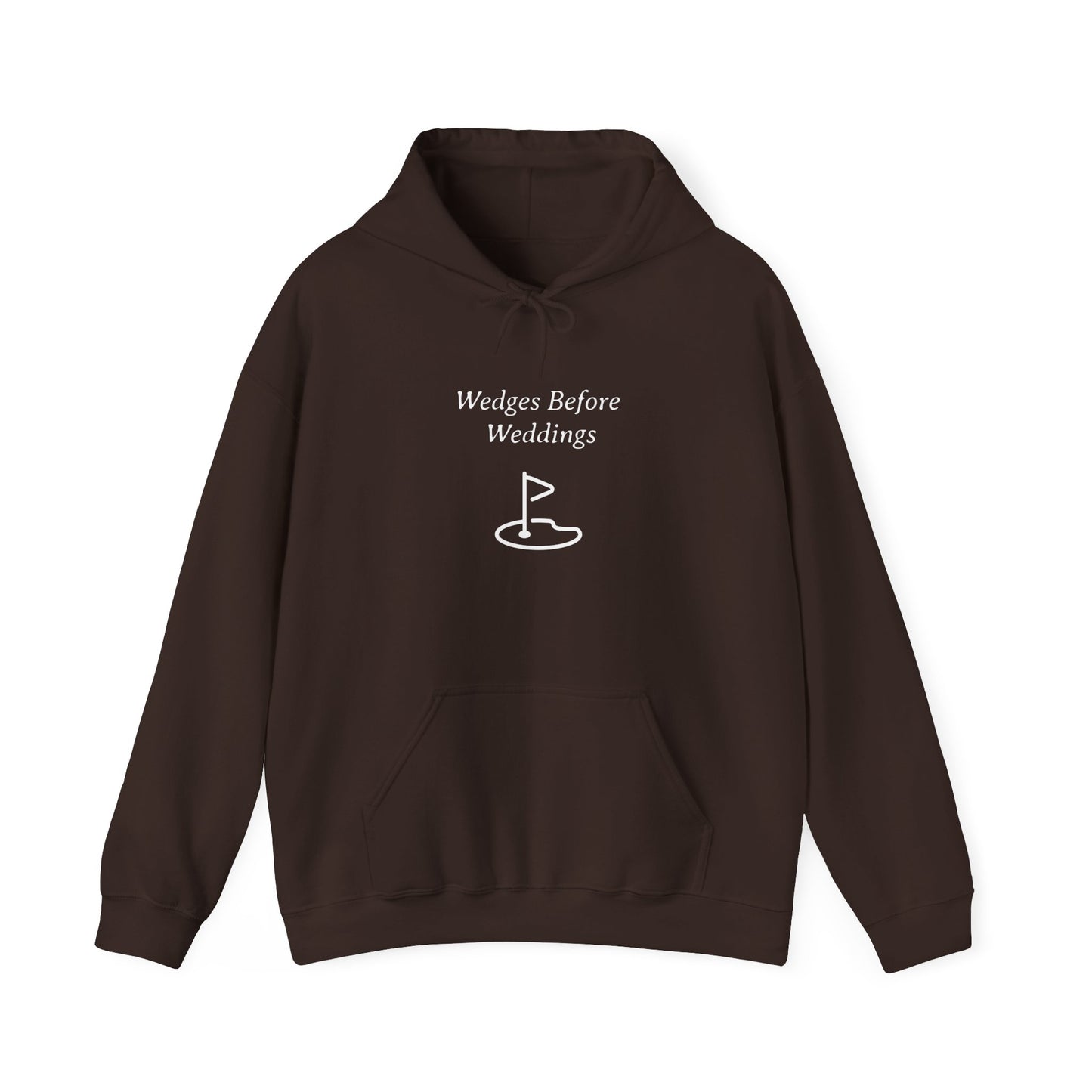 Wedges Before Weddings Funny Golf Hoodie