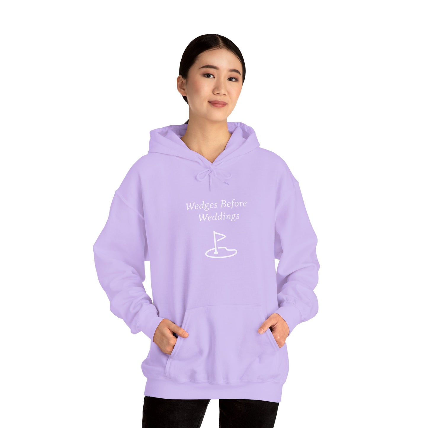 Wedges Before Weddings Funny Golf Hoodie