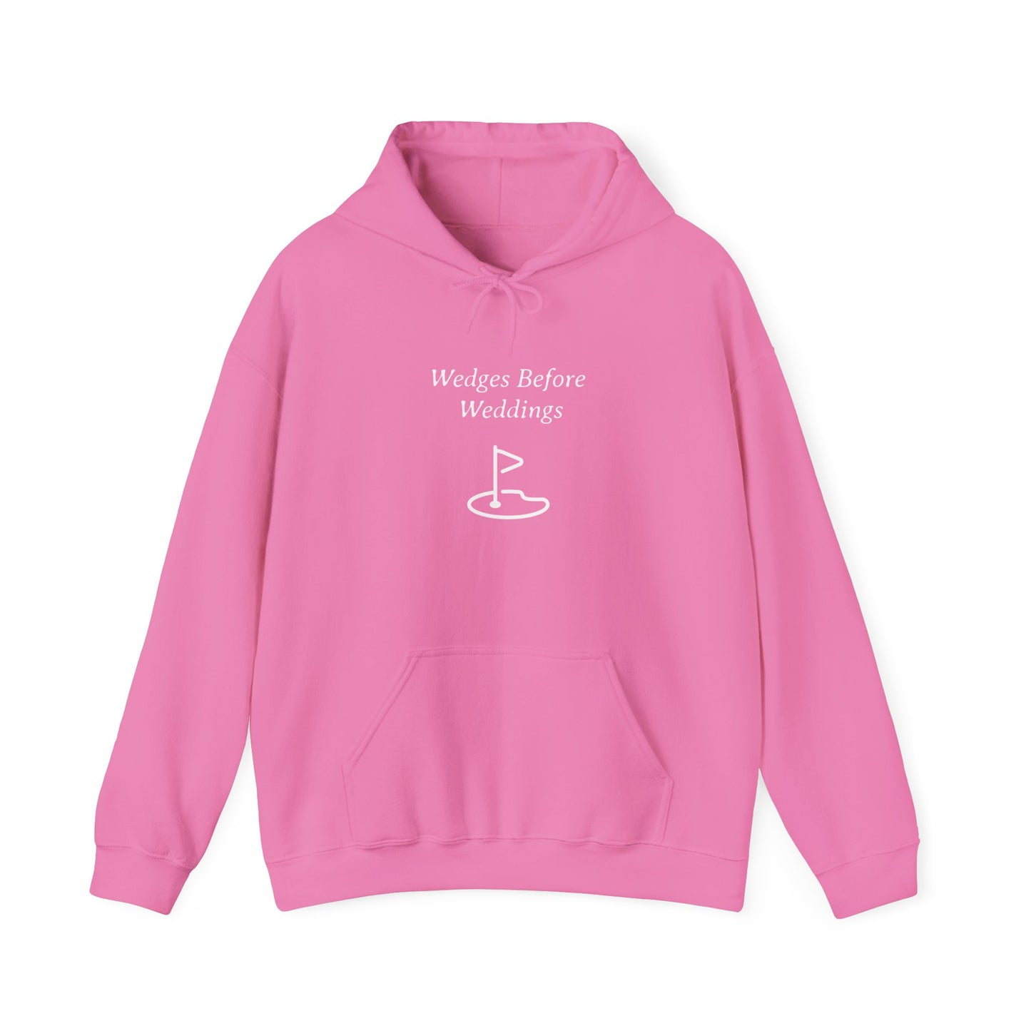 Wedges Before Weddings Funny Golf Hoodie