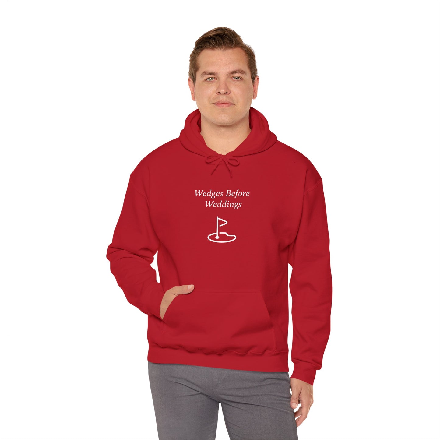 Wedges Before Weddings Funny Golf Hoodie
