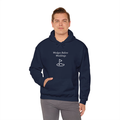 Wedges Before Weddings Funny Golf Hoodie