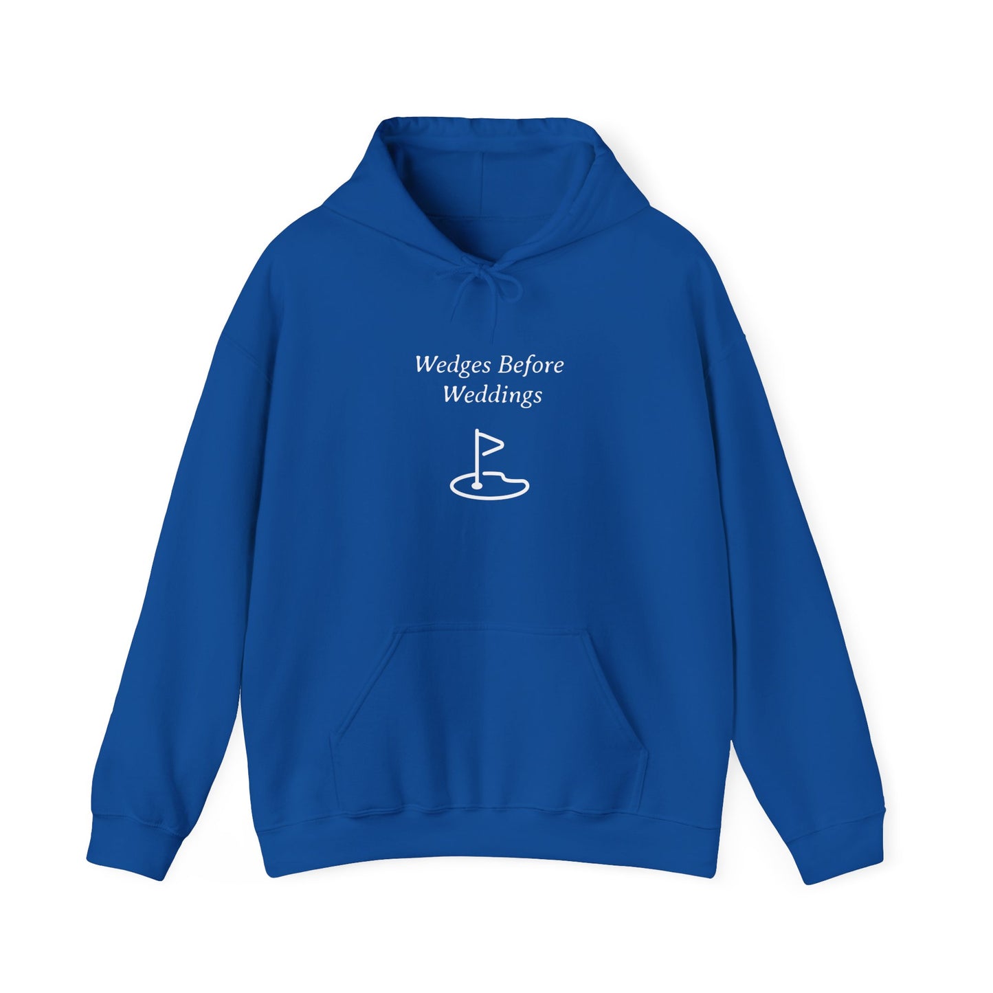 Wedges Before Weddings Funny Golf Hoodie