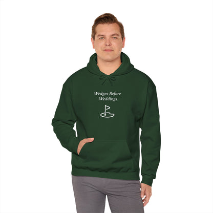 Wedges Before Weddings Funny Golf Hoodie