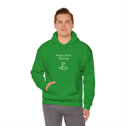 Wedges Before Weddings Funny Golf Hoodie